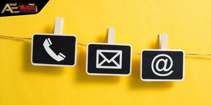 Liên Hệ AE888 2 Email hỗ trợ chi tiết cho mọi hội viên tham gia