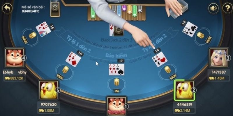 Xì Dách Đổi Thưởng AE888 – Đấu Trí Căng Não, Thưởng Bùng Nổ 2 Quy trình diễn ra ván game Xì Dách đổi thưởng