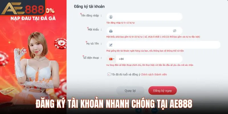Trang Chủ 41 Đăng ký tài khoản chuẩn bị tham gia cá cược